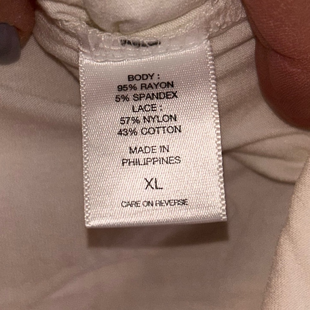 White Tank Top by Seven Ave. NY&Co - Picture 3 of 3